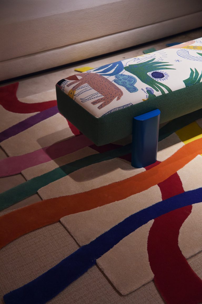 Jean-Charles de Castelbajac éclaire Pierre Frey de sa fantaisie