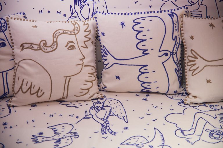 Jean-Charles de Castelbajac éclaire Pierre Frey de sa fantaisie