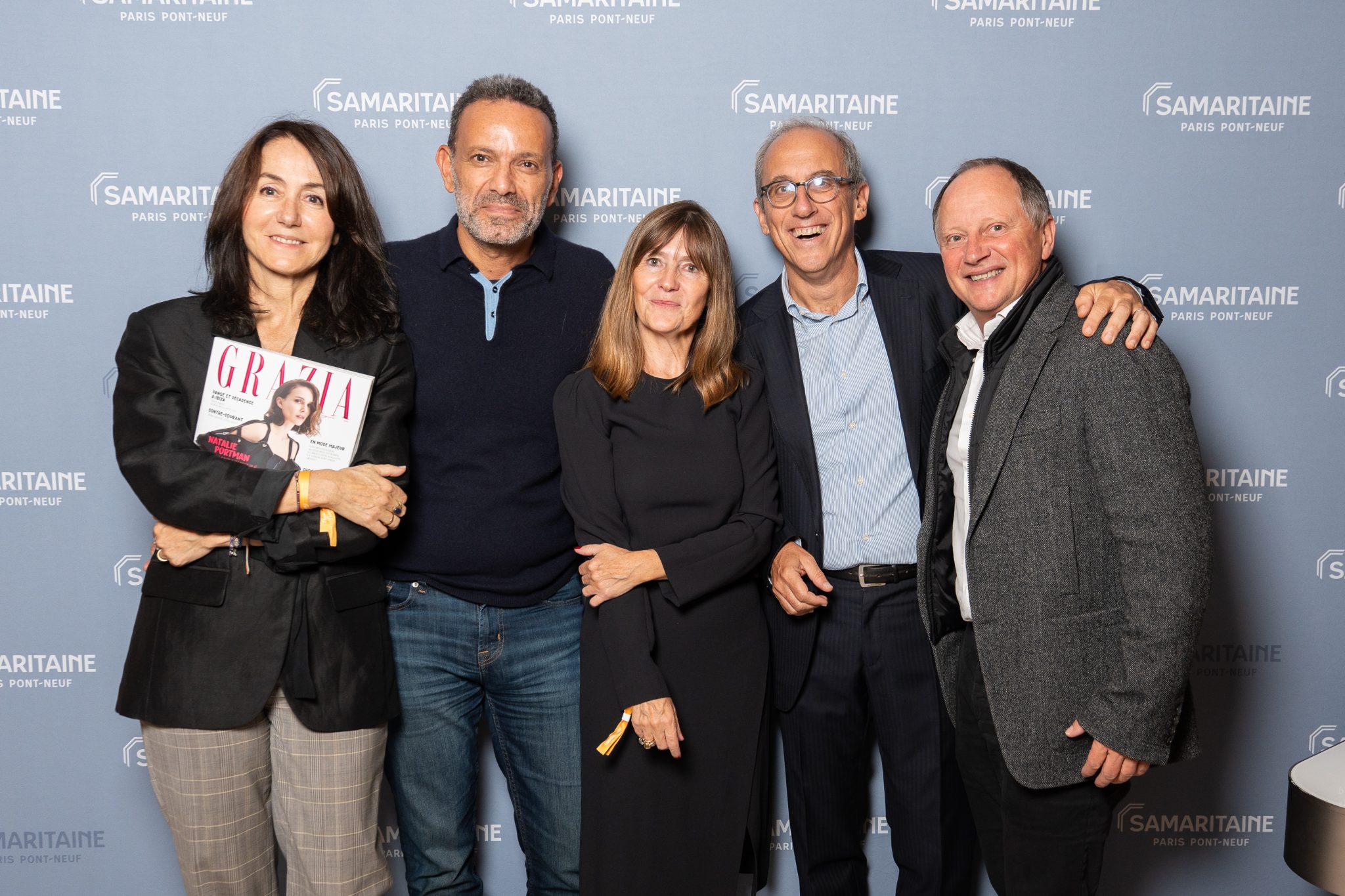  - Grazia fête son numéro 2 à la Samaritaine