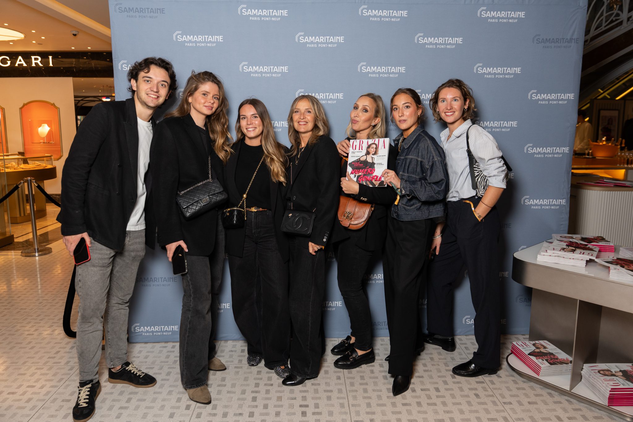  - Grazia fête son numéro 2 à la Samaritaine