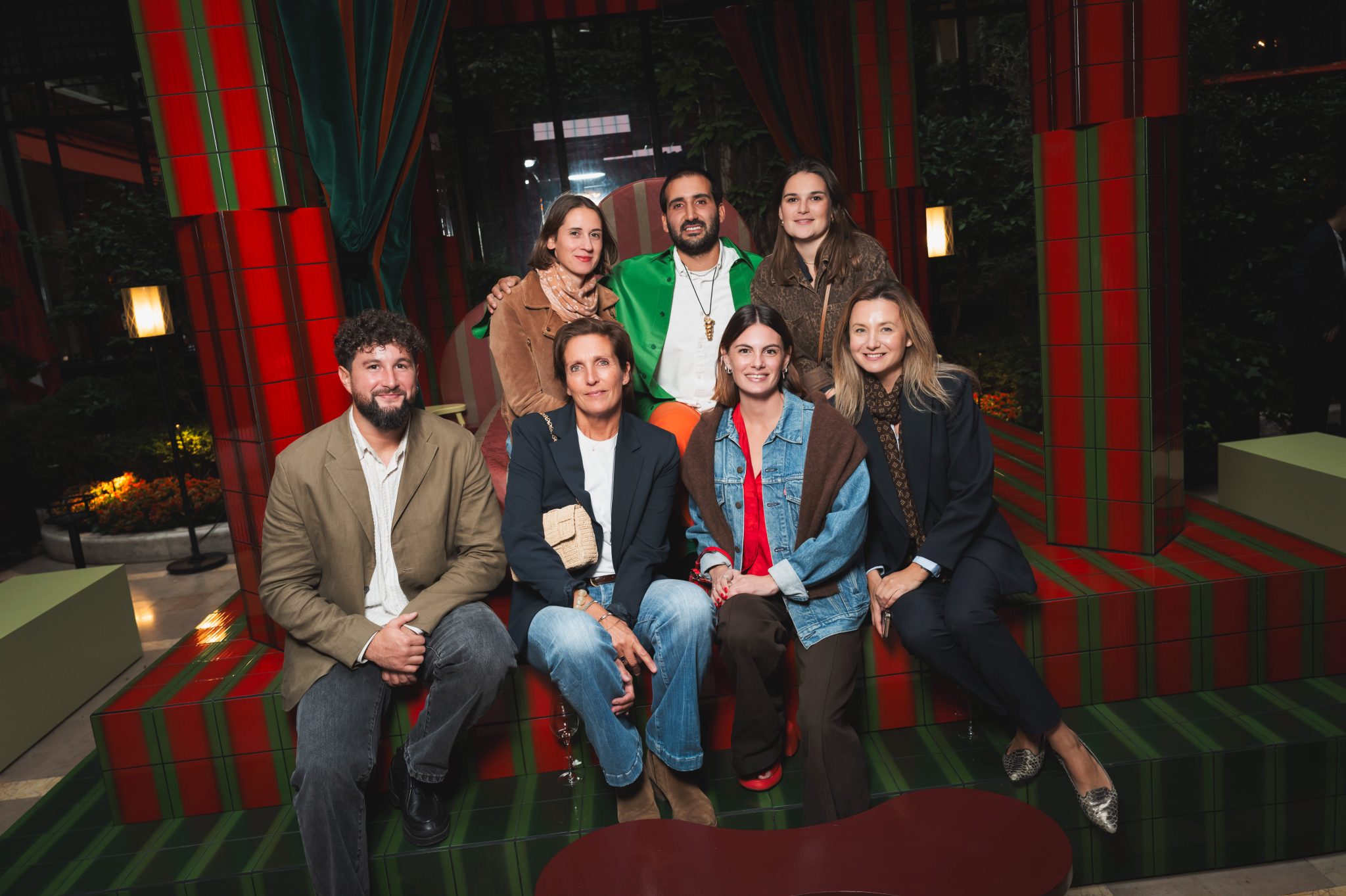  - Uchronia Takes Over the Cour Jardin of the Plaza Athénée Hotel With its Day Bed