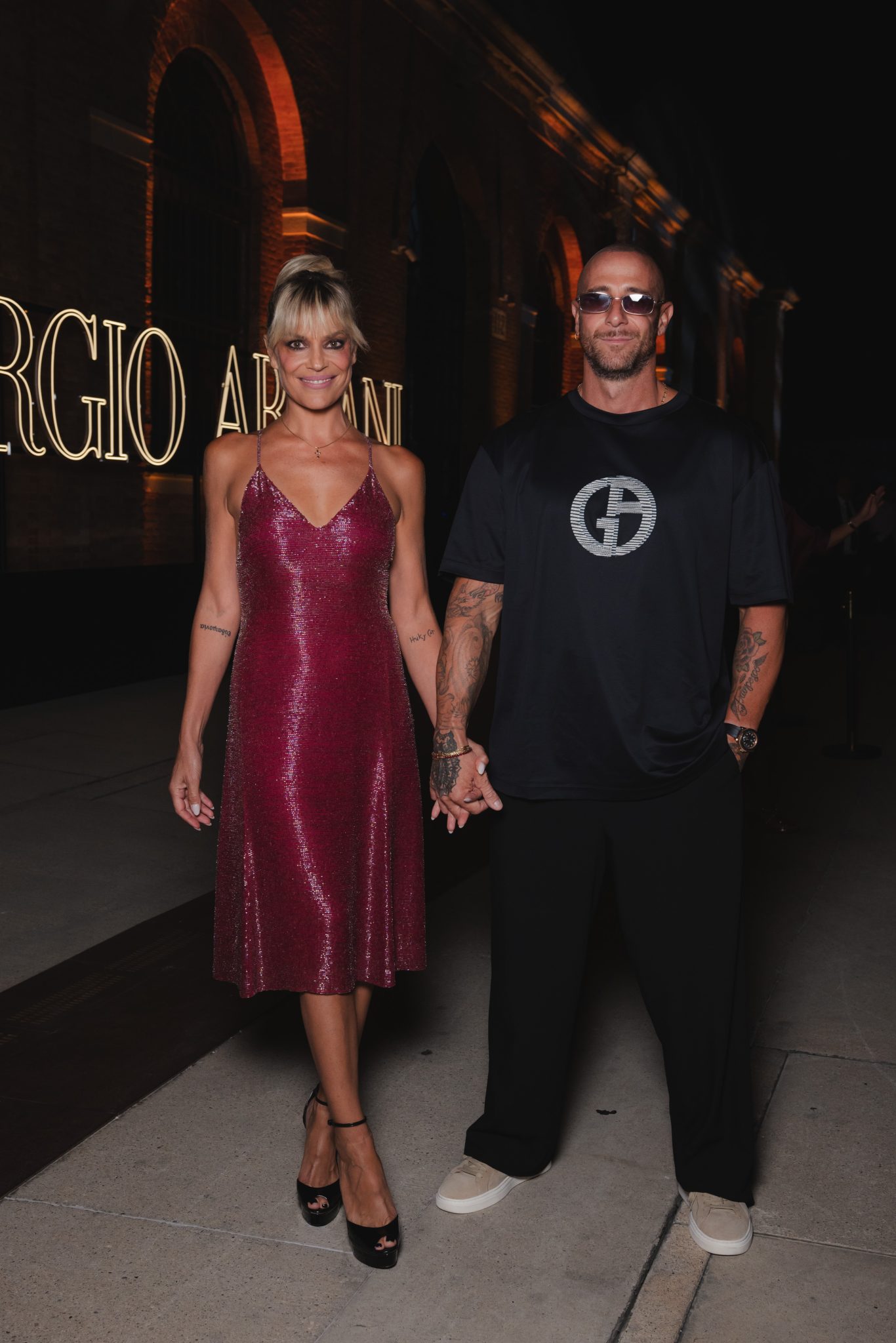  - Armani fête son 50e anniversaire à la Tesa 113 de l’Arsenal de Venise