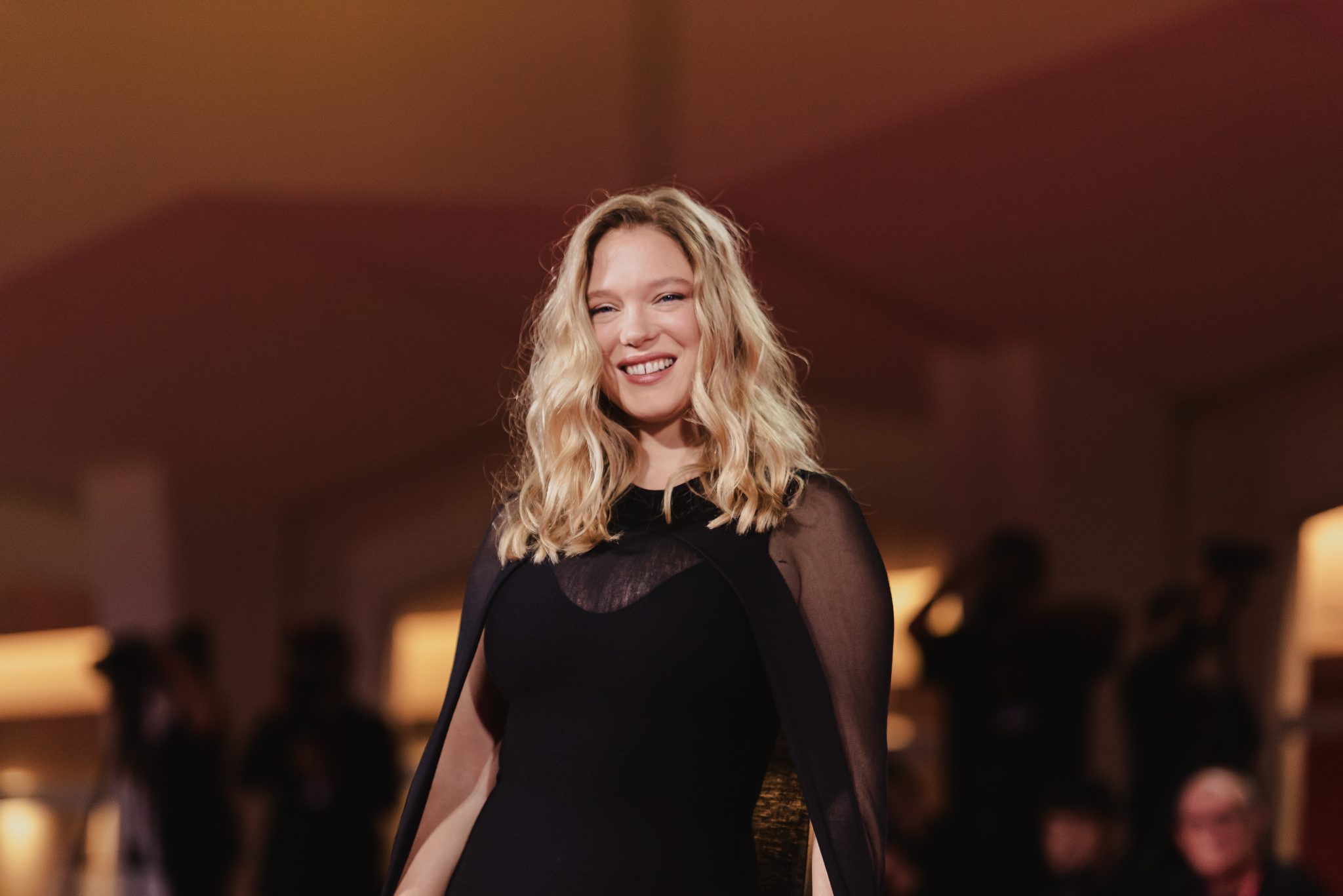  - Léa Seydoux and Two Icons of Italian Music at The Lido