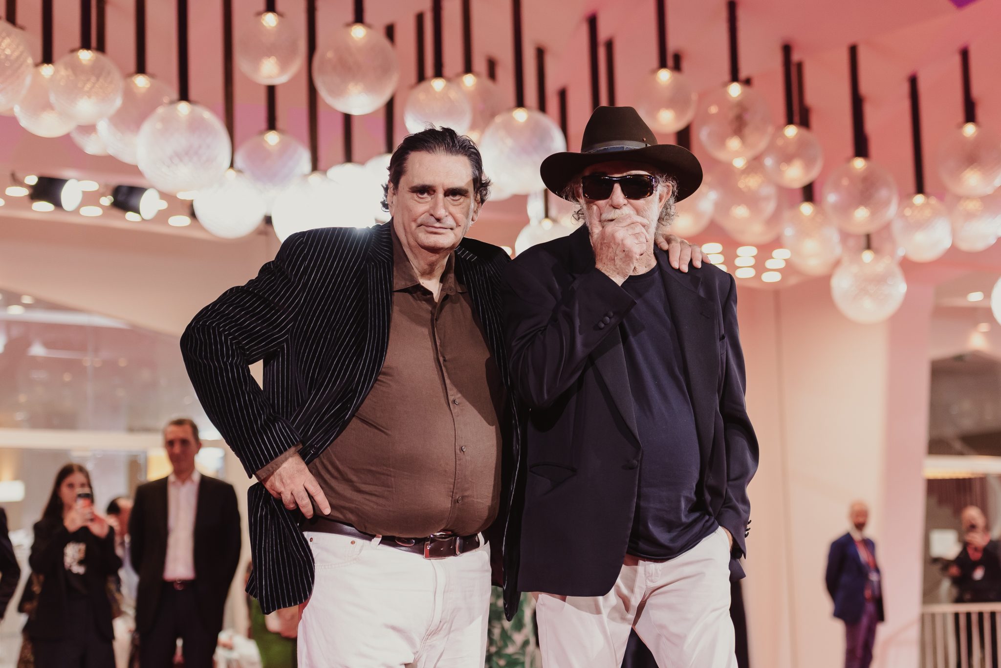  - Léa Seydoux and Two Icons of Italian Music at The Lido