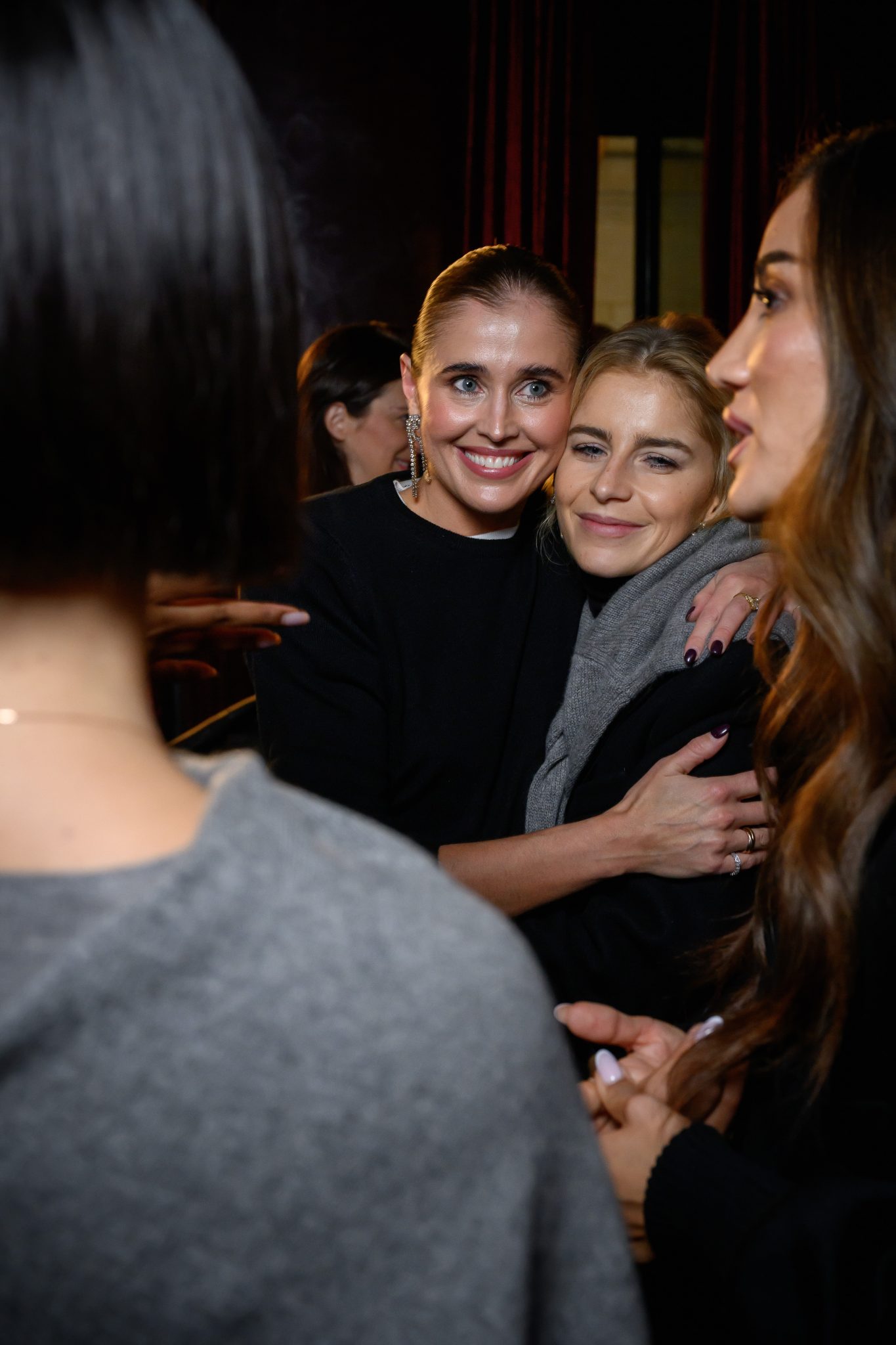  - Bompard Drapes Paris Fashion Week in Cashmere