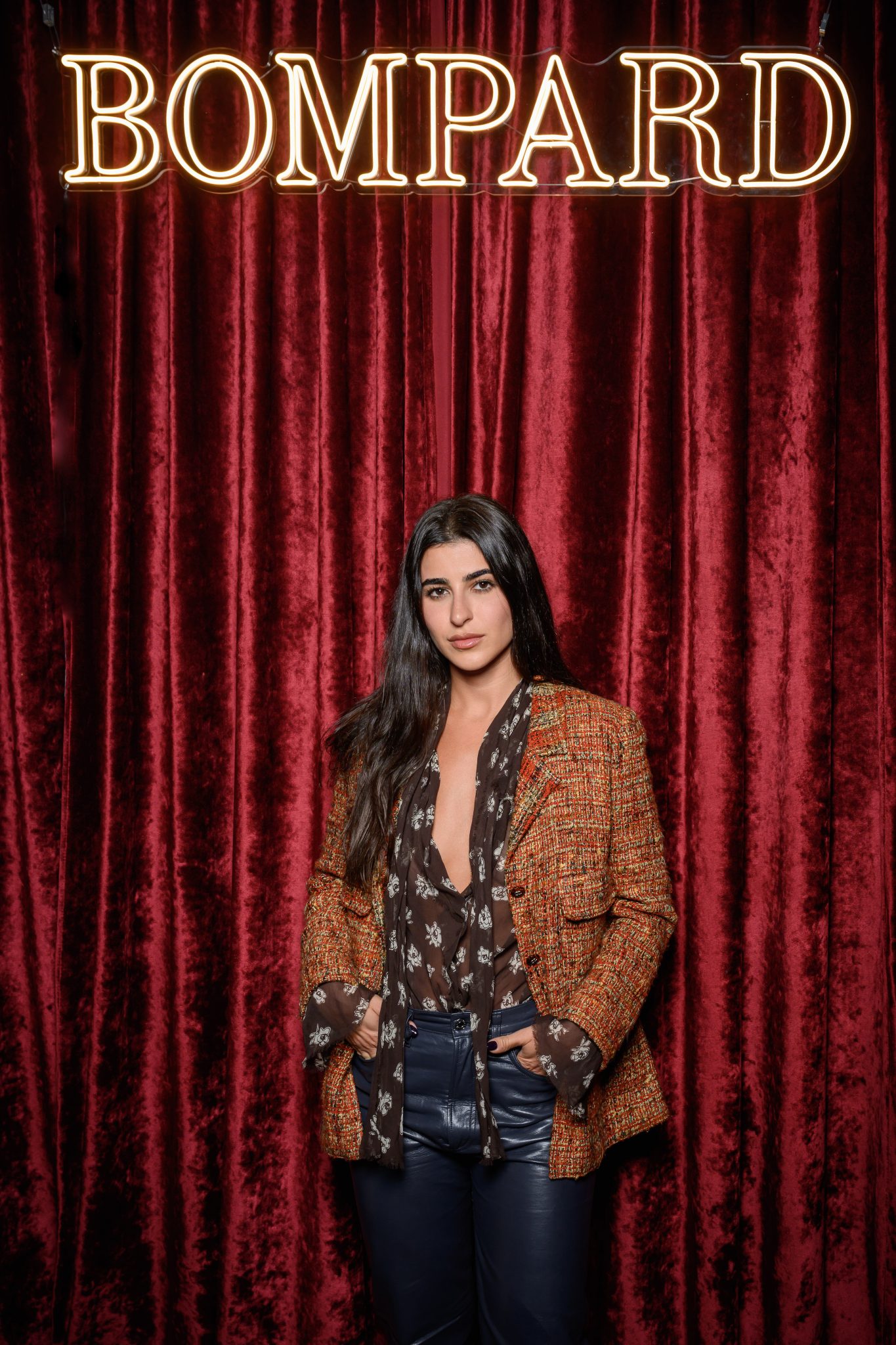  - Bompard Drapes Paris Fashion Week in Cashmere