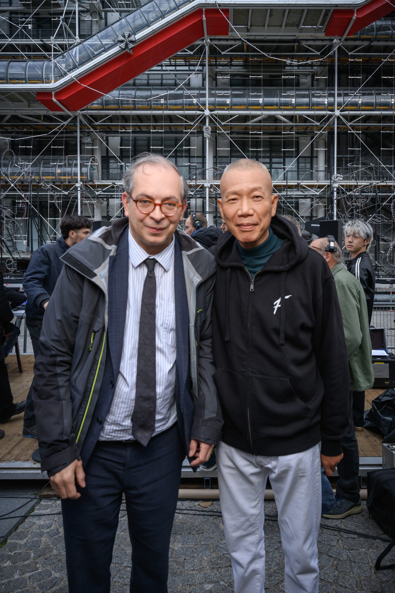  - Cai Guo-Qiang Sets the Centre Pompidou Alight