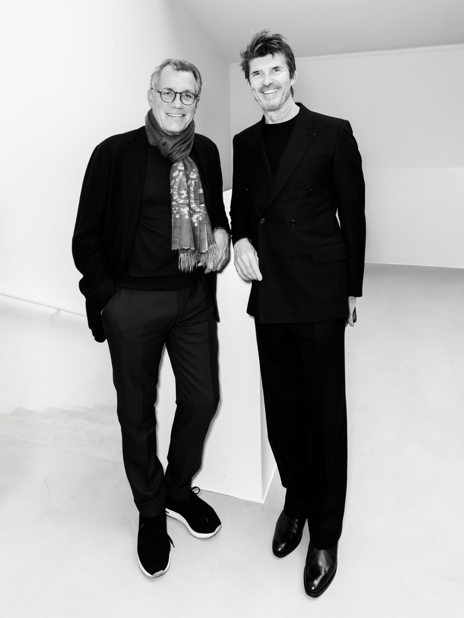  - Daniel Buren and Miles Greenberg, Guest Artists at Reiffers Initiatives