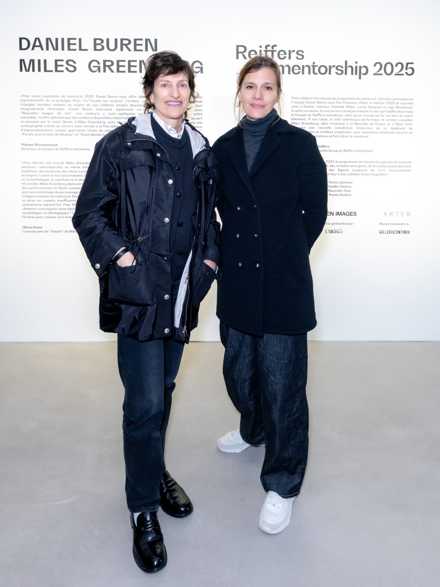  - Daniel Buren et Miles Greenberg mis en majesté par Reiffers Initiatives