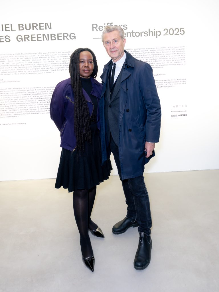  - Daniel Buren et Miles Greenberg mis en majesté par Reiffers Initiatives