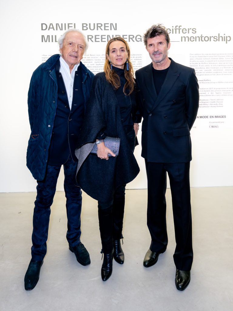  - Daniel Buren et Miles Greenberg mis en majesté par Reiffers Initiatives