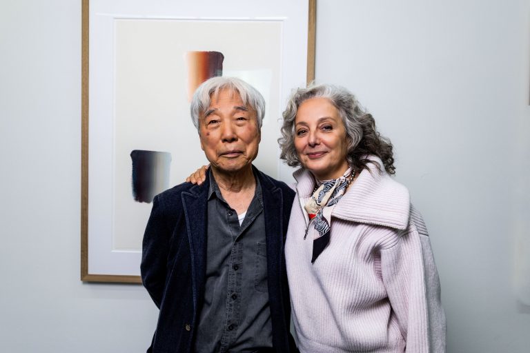  - L’inauguration de l’exposition Lee Ufan à la galerie Mennour