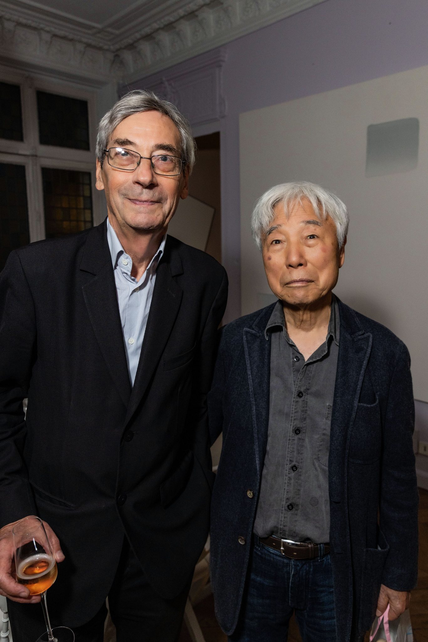  - L’inauguration de l’exposition Lee Ufan à la galerie Mennour