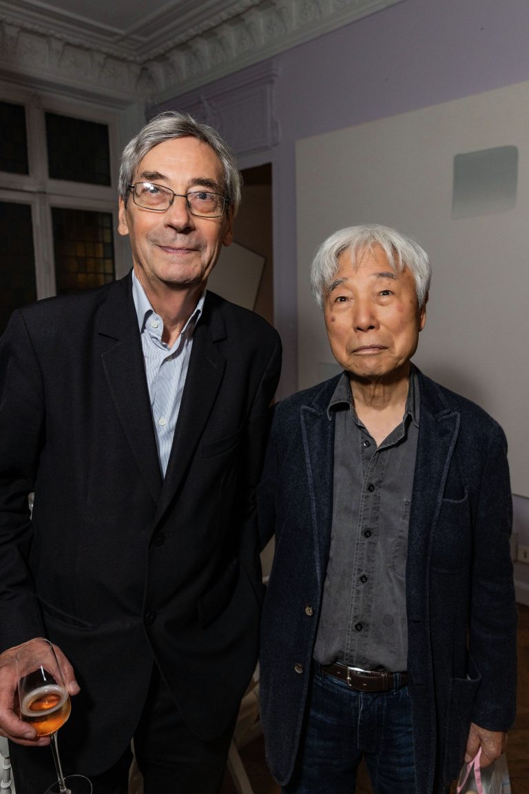  - L’inauguration de l’exposition Lee Ufan à la galerie Mennour