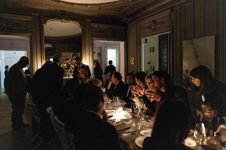 L’inauguration de l’exposition Lee Ufan à la galerie Mennour