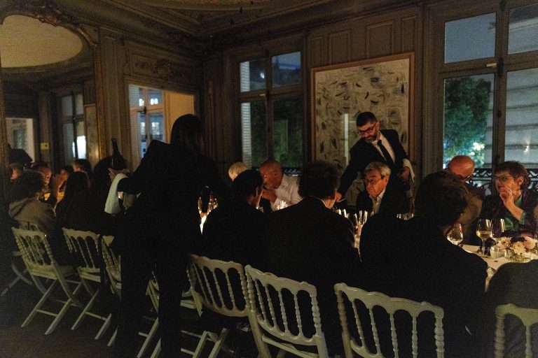 L’inauguration de l’exposition Lee Ufan à la galerie Mennour