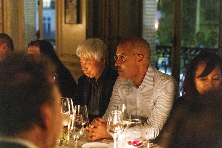  - L’inauguration de l’exposition Lee Ufan à la galerie Mennour