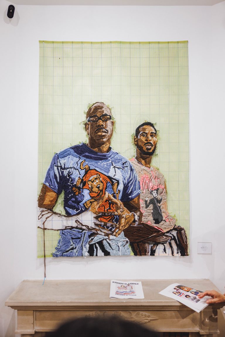 Le vernissage de Kandy G. Lopez à la Fondation Florence