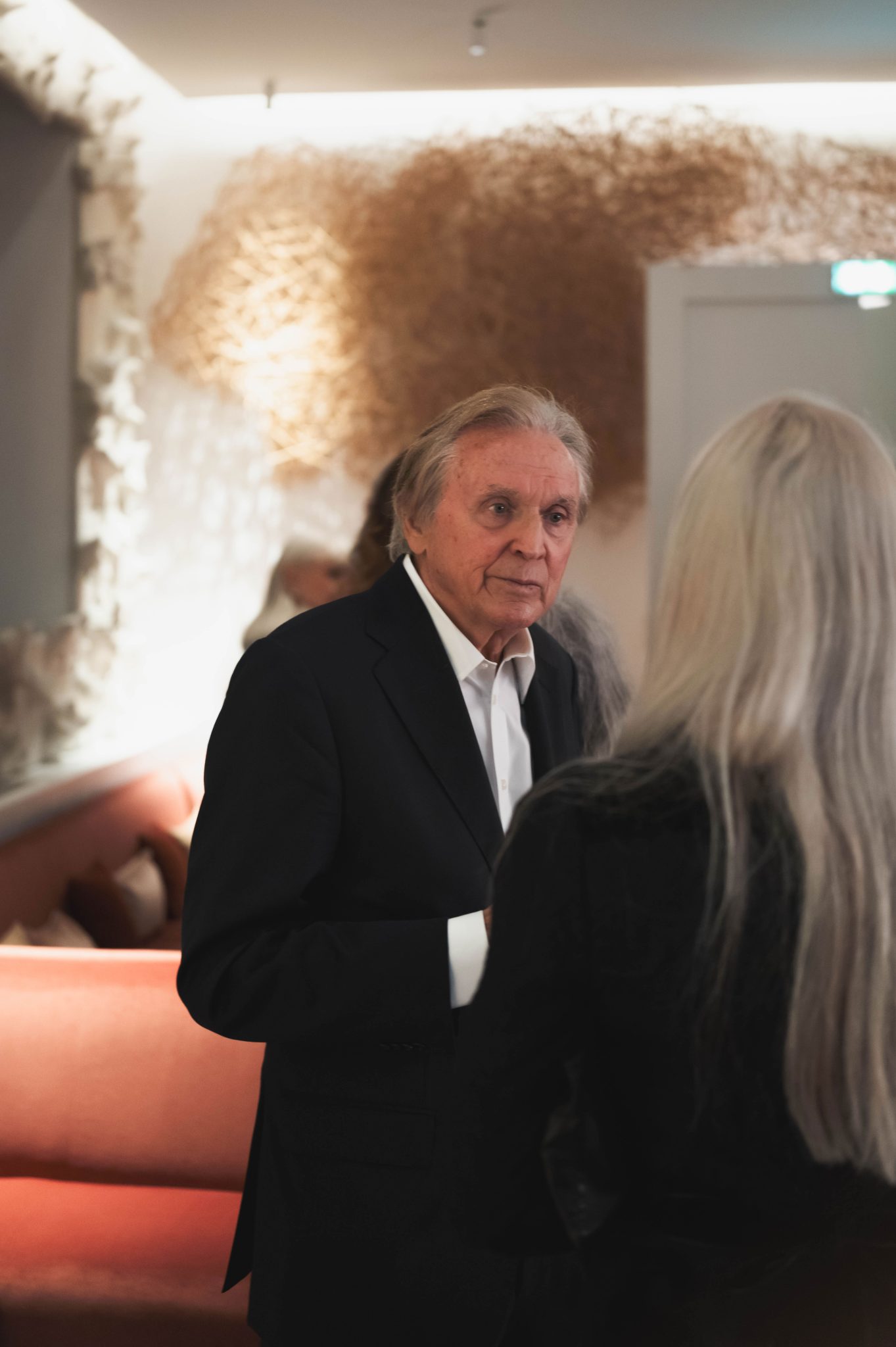  - Le dîner exceptionnel de la galerie Mennour en l’honneur de Daniel Buren et Lee Ufan