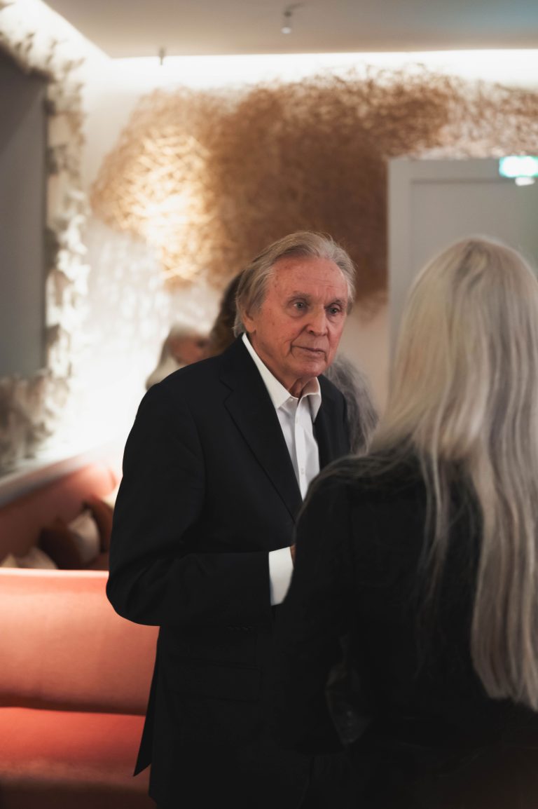  - Le dîner exceptionnel de la galerie Mennour en l’honneur de Daniel Buren et Lee Ufan