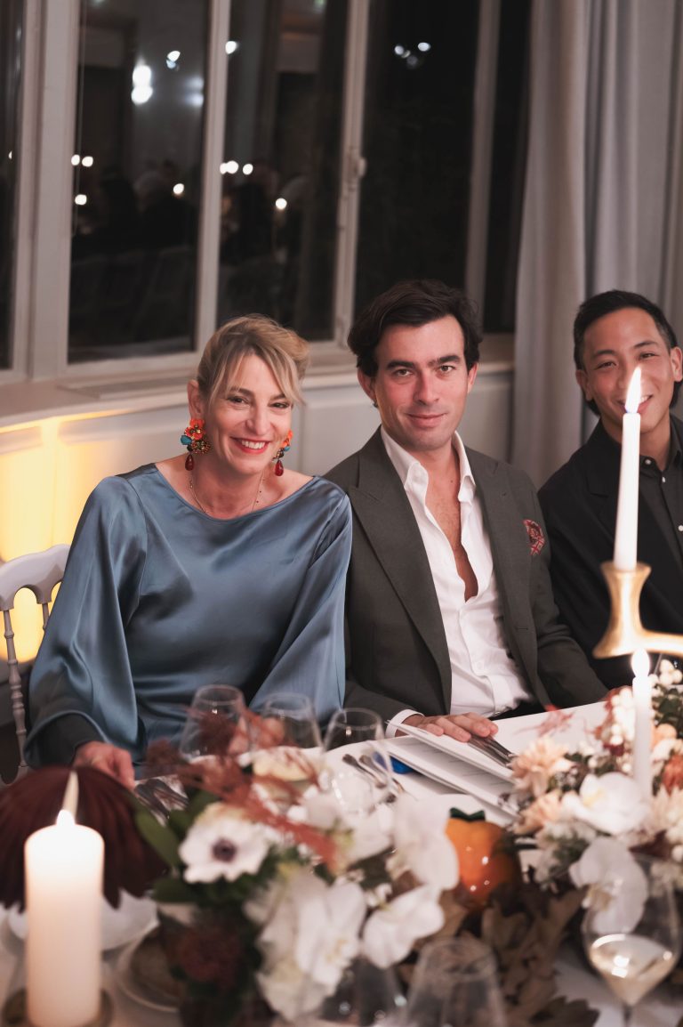  - Le dîner exceptionnel de la galerie Mennour en l’honneur de Daniel Buren et Lee Ufan