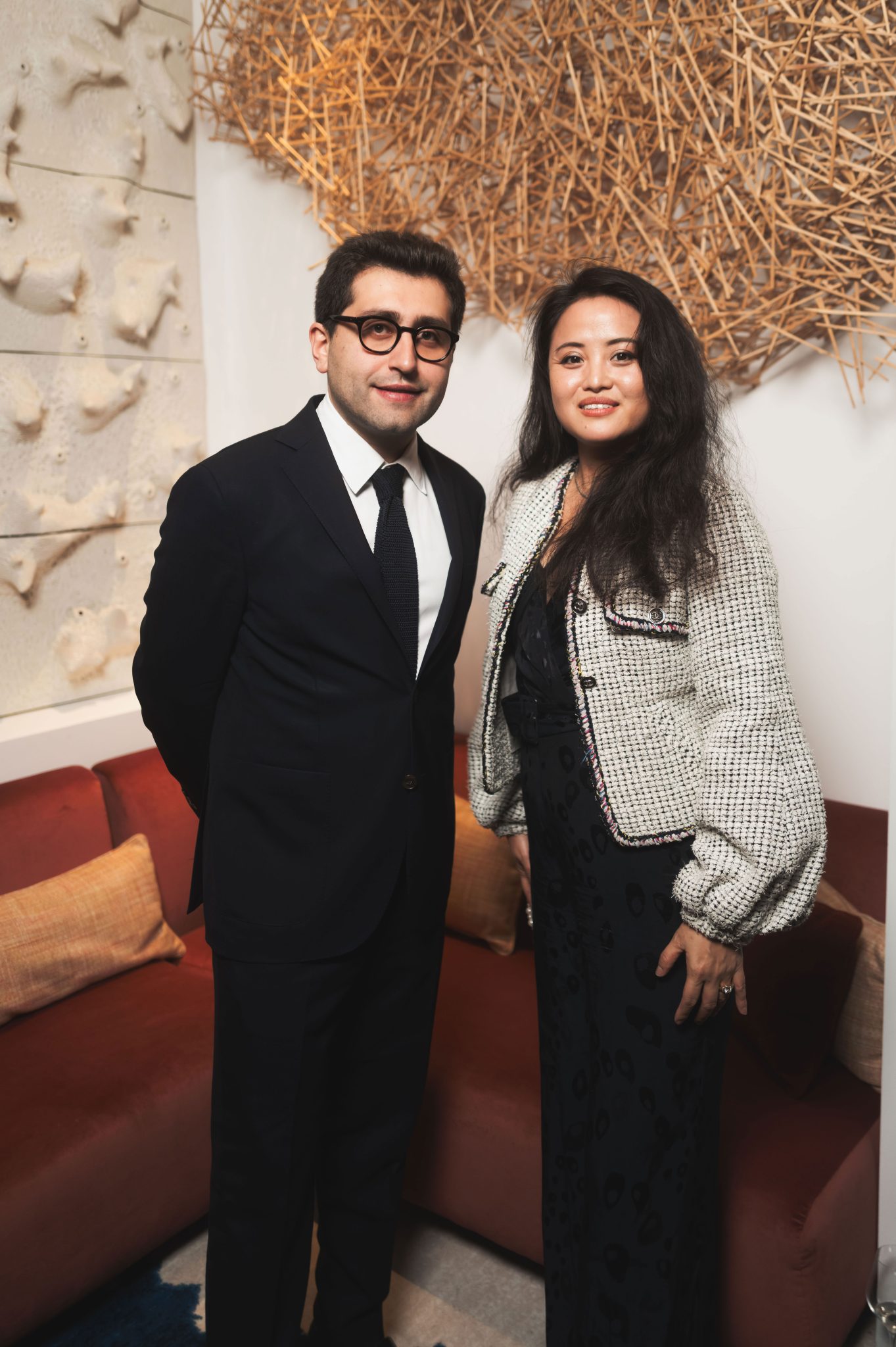  - Galerie Mennour Hosts an Exceptional Dinner in Honour of Daniel Buren and Lee Ufan