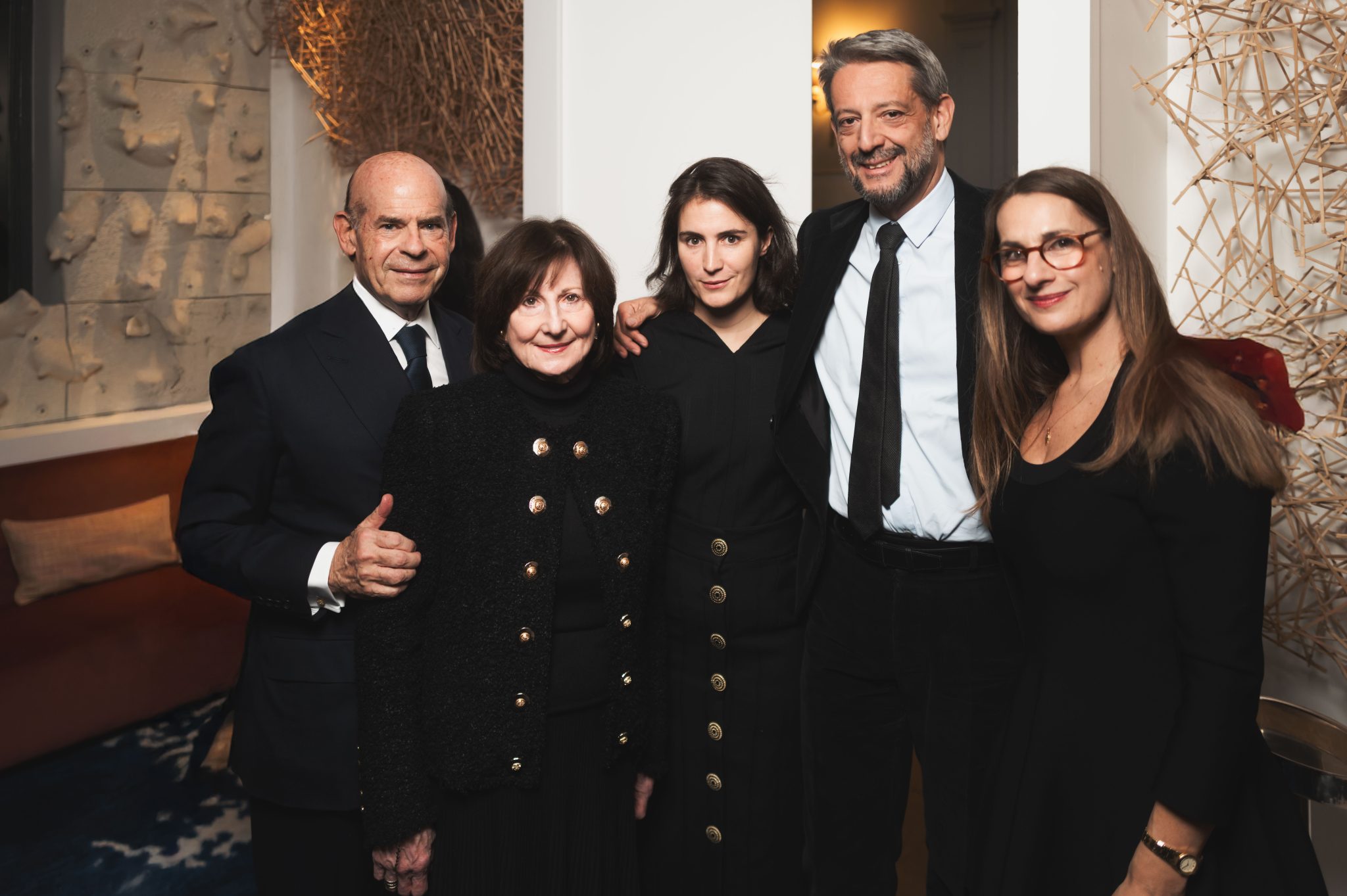  - Le dîner exceptionnel de la galerie Mennour en l’honneur de Daniel Buren et Lee Ufan