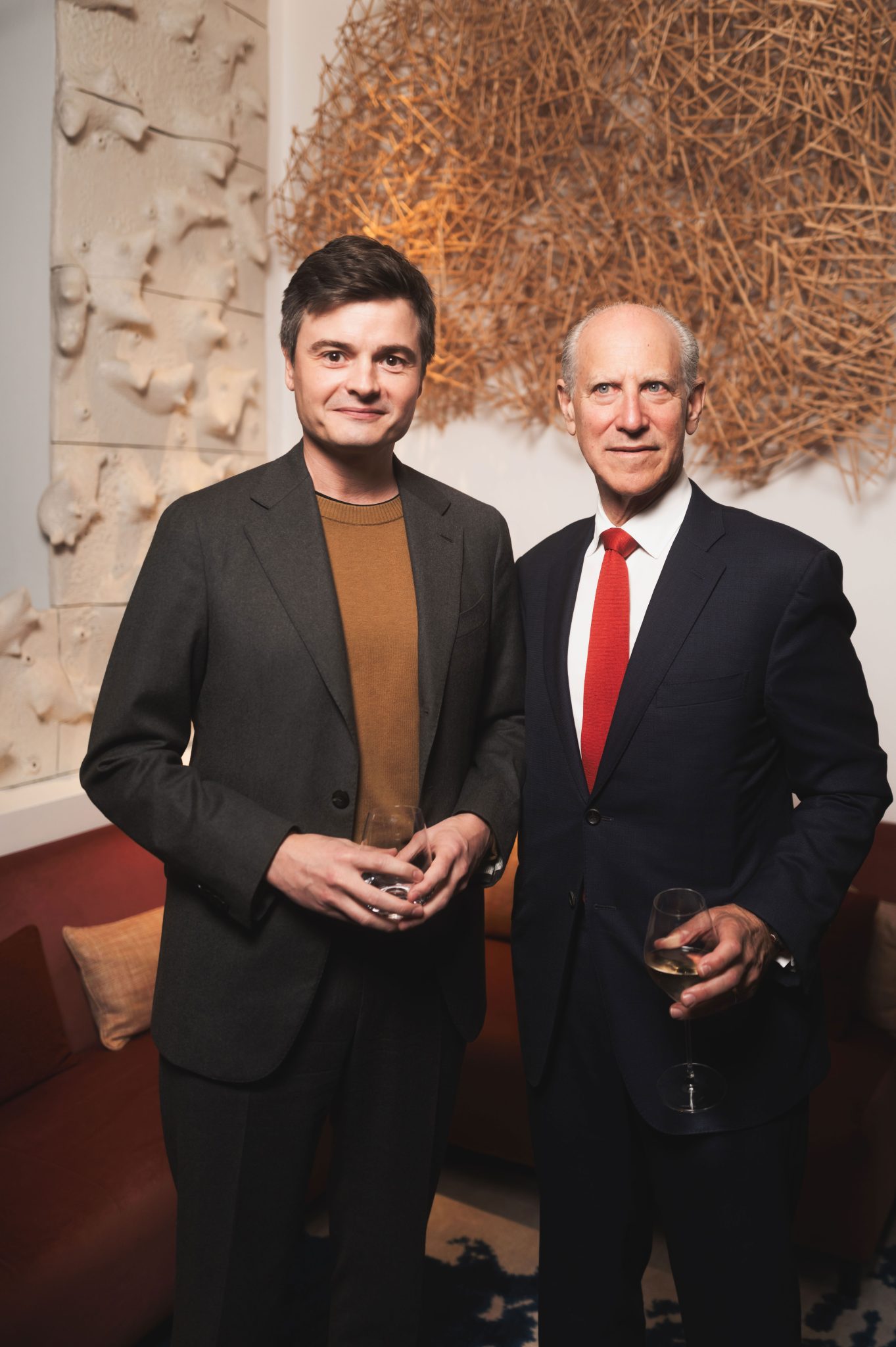  - Le dîner exceptionnel de la galerie Mennour en l’honneur de Daniel Buren et Lee Ufan
