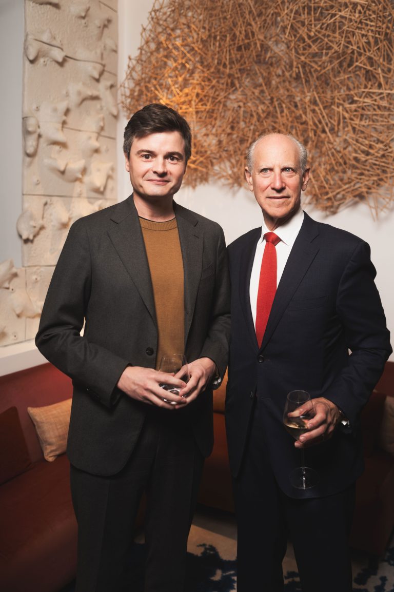  - Le dîner exceptionnel de la galerie Mennour en l’honneur de Daniel Buren et Lee Ufan
