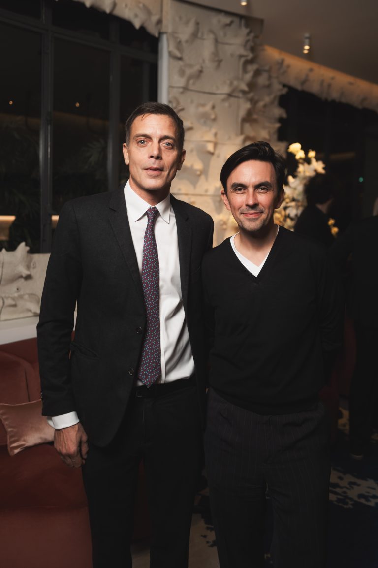  - Le dîner exceptionnel de la galerie Mennour en l’honneur de Daniel Buren et Lee Ufan