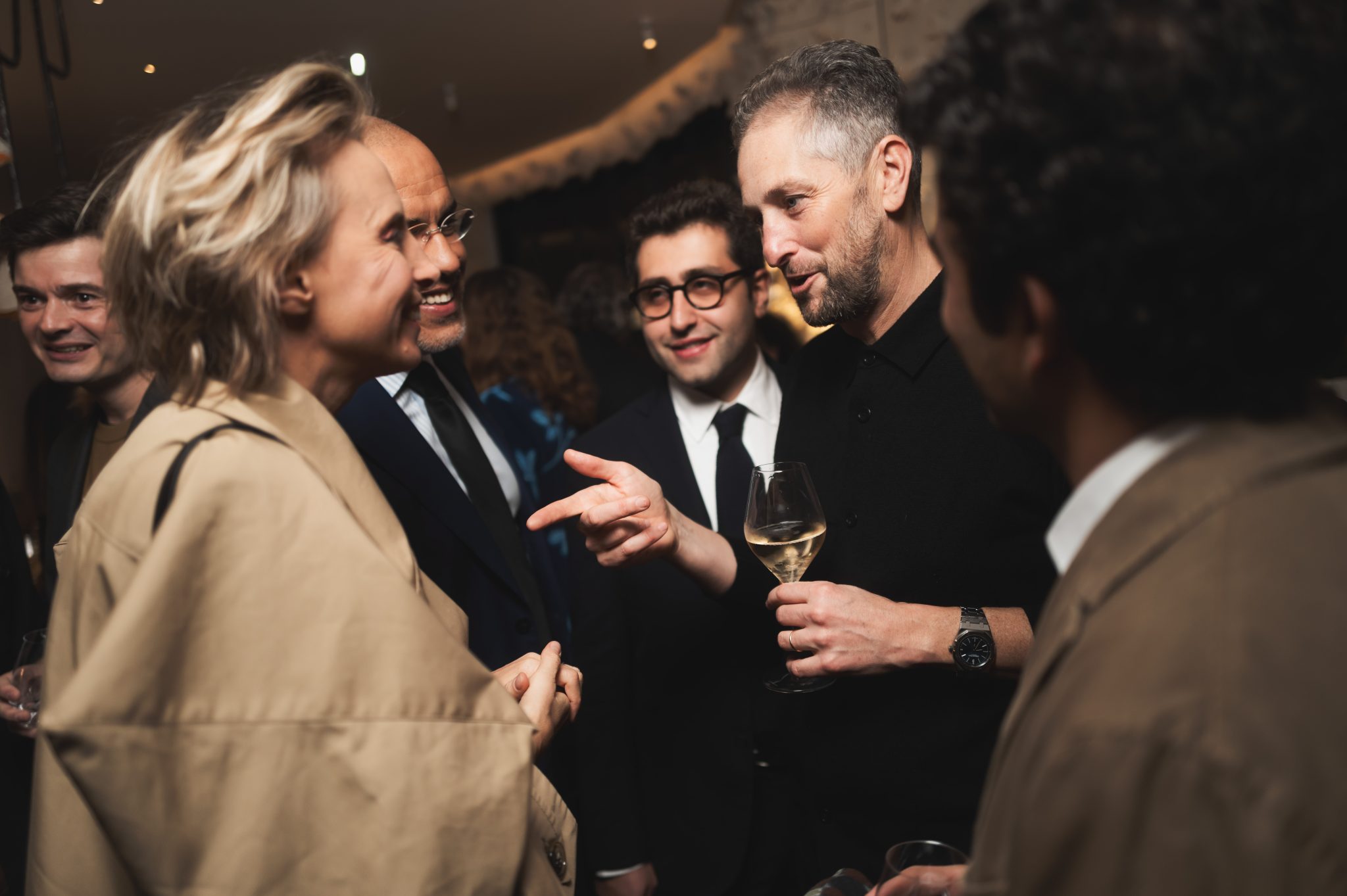  - Le dîner exceptionnel de la galerie Mennour en l’honneur de Daniel Buren et Lee Ufan