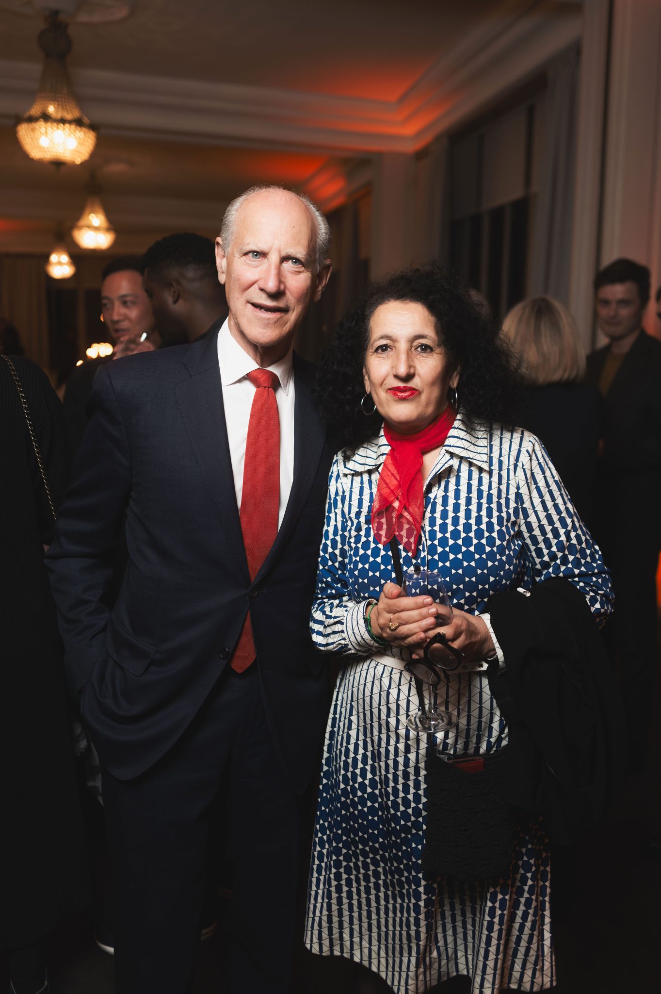  - Le dîner exceptionnel de la galerie Mennour en l’honneur de Daniel Buren et Lee Ufan