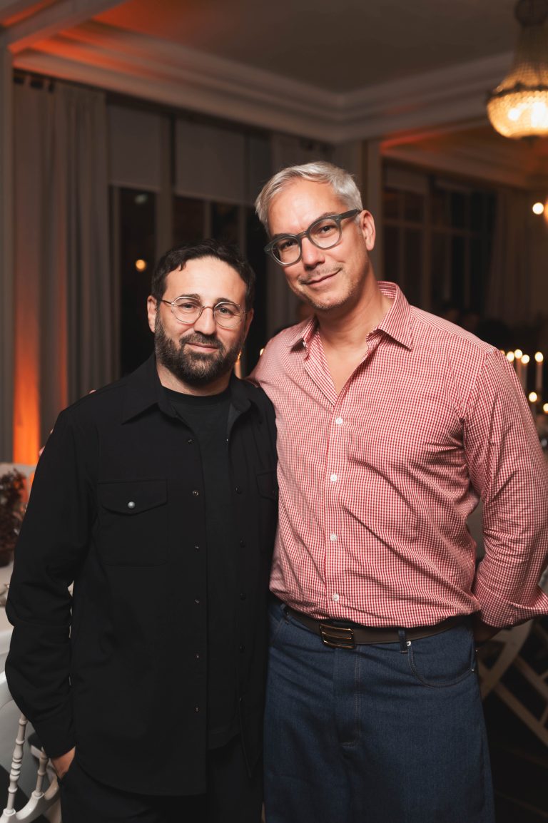  - Le dîner exceptionnel de la galerie Mennour en l’honneur de Daniel Buren et Lee Ufan