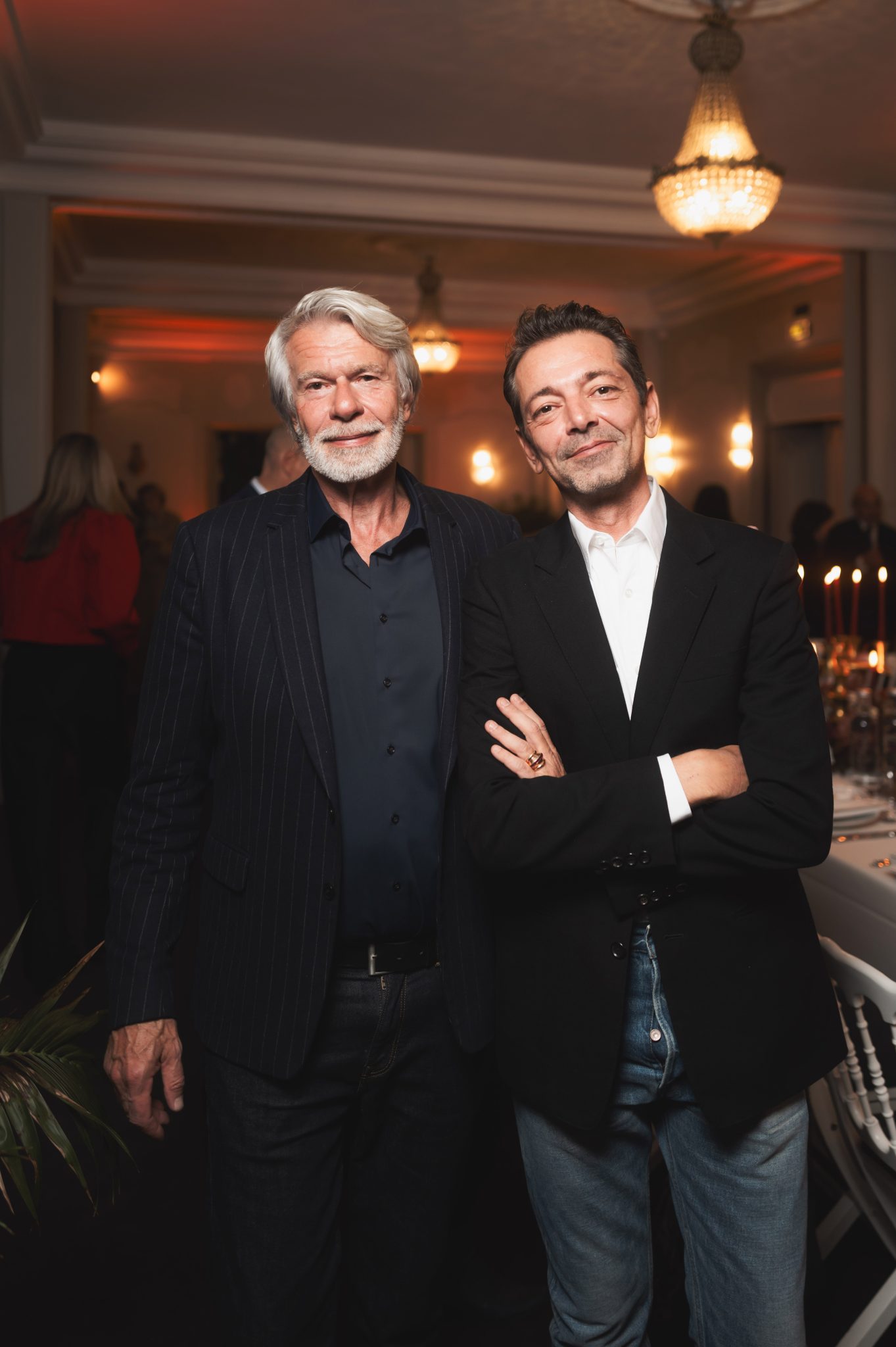  - Le dîner exceptionnel de la galerie Mennour en l’honneur de Daniel Buren et Lee Ufan