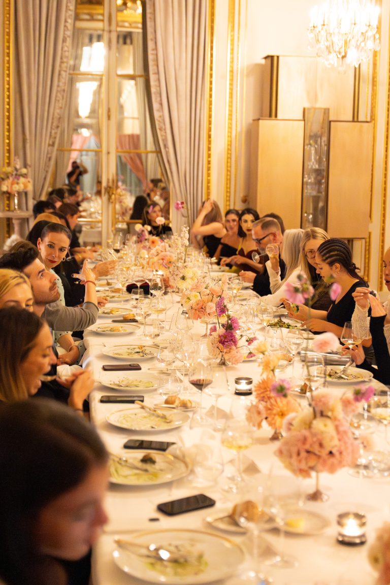 Le dîner “Marie-Antoinette by Manolo Blahnik”