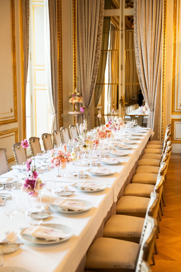 Le dîner “Marie-Antoinette by Manolo Blahnik”