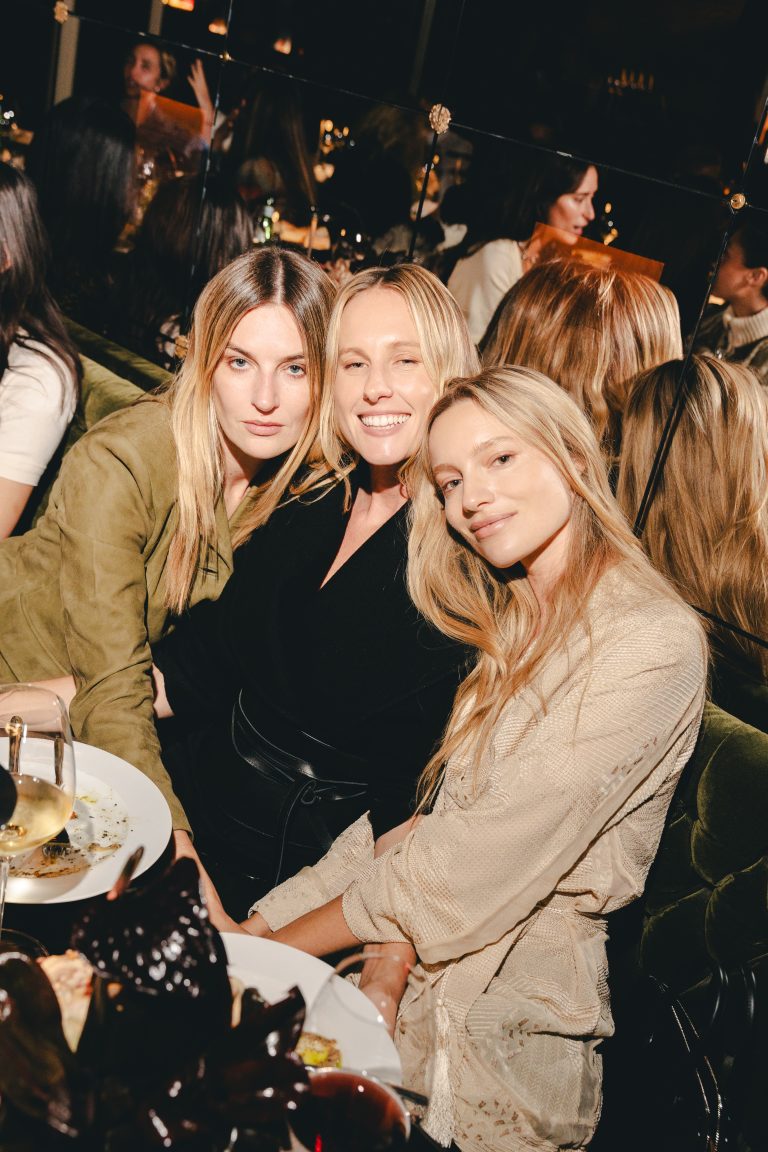  - Camille Charrière et Zeynep Arçay célèbrent leur collaboration avec un dîner exclusif pendant la Fashion Week