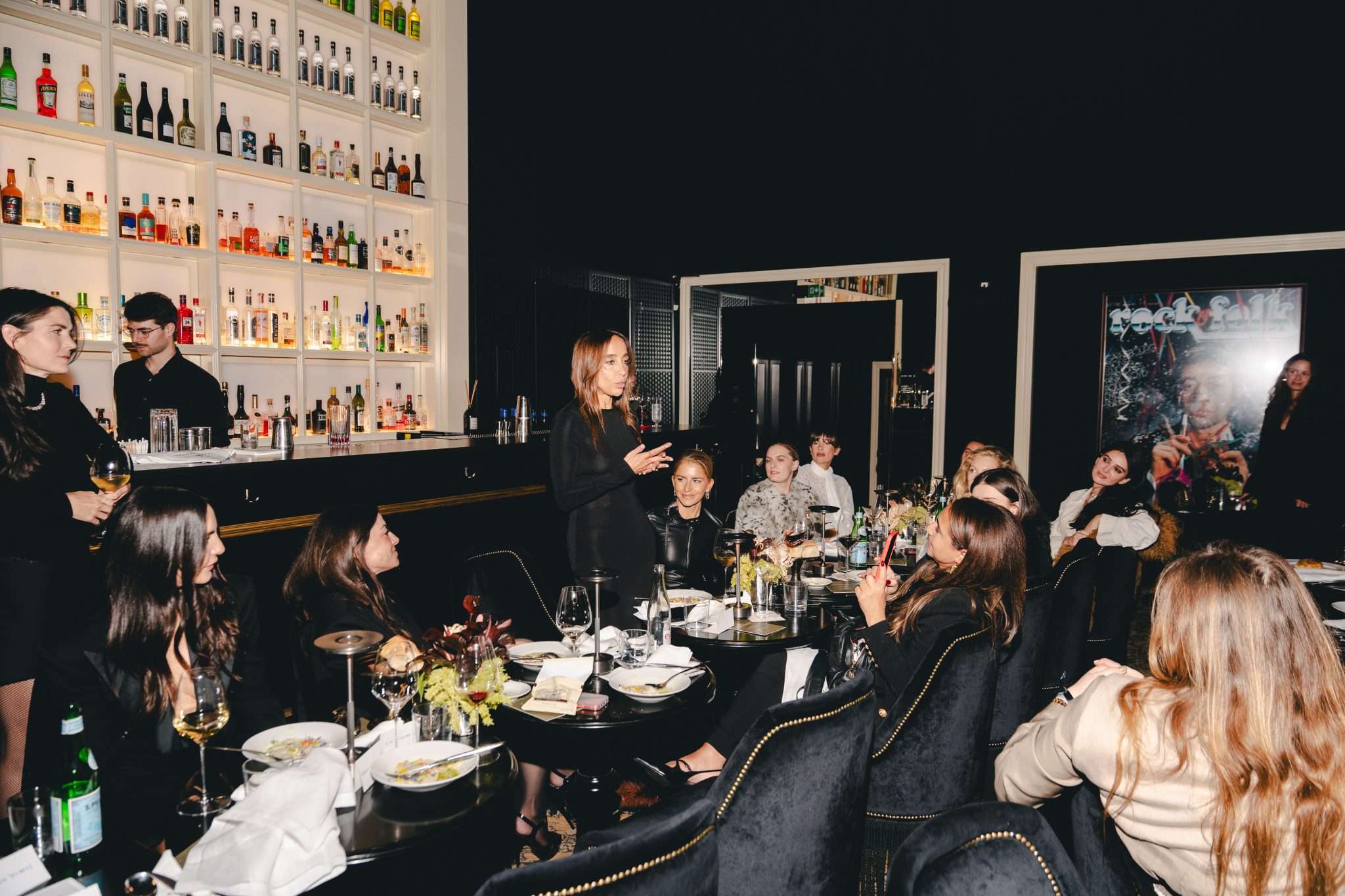  - Camille Charrière et Zeynep Arçay célèbrent leur collaboration avec un dîner exclusif pendant la Fashion Week