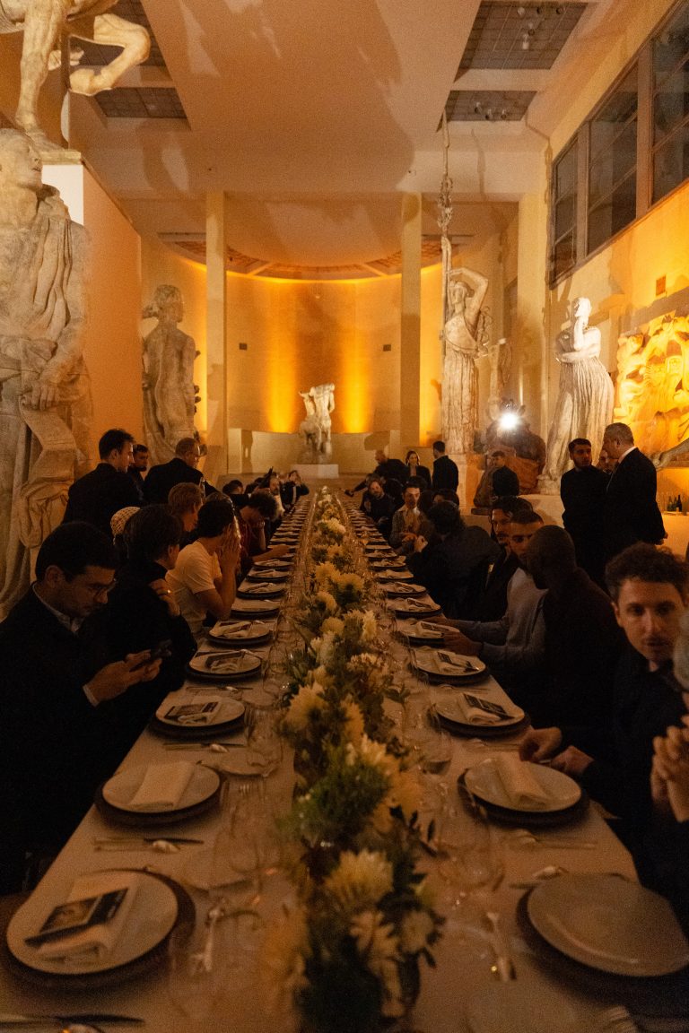 Le superbe dîner Zegna du magazine Les Hommes Publics