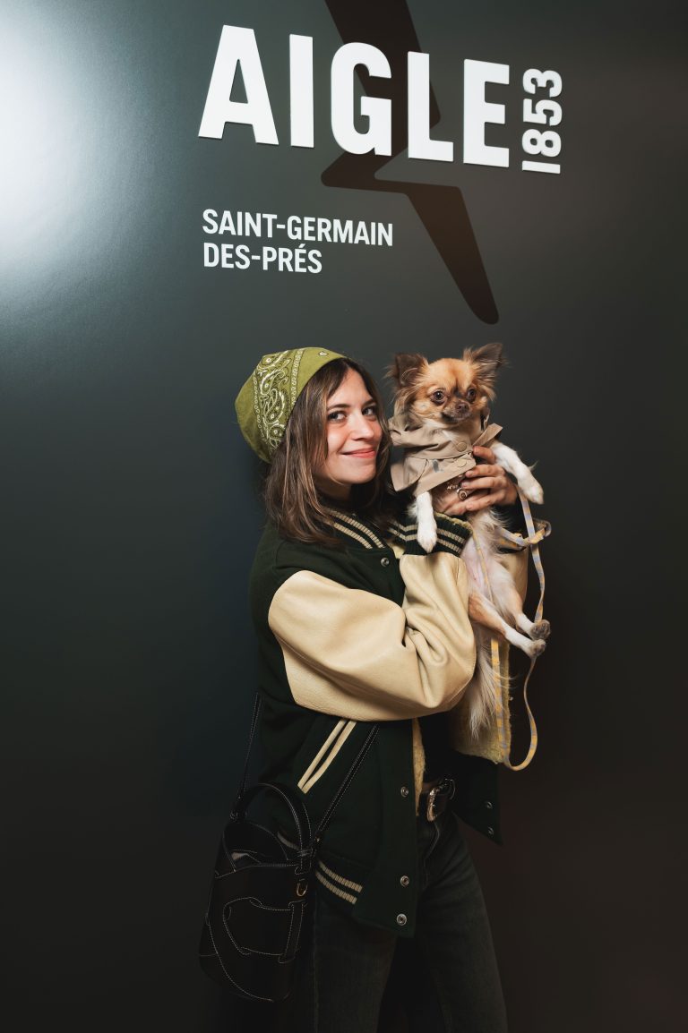  - Aigle dévoile sa collection chien dans sa boutique de Saint Germain des Prés rénovée