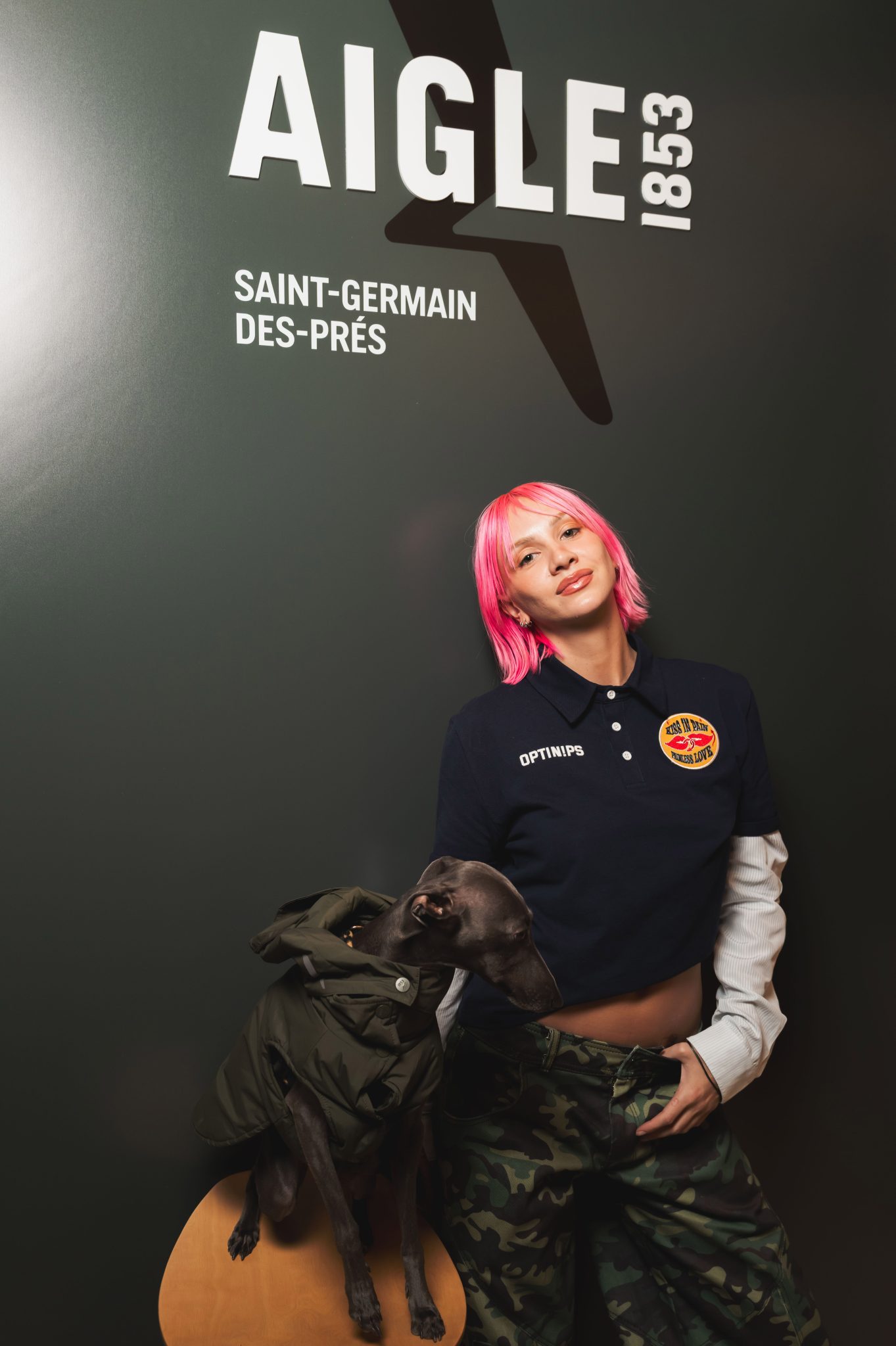  - Aigle dévoile sa collection chien dans sa boutique de Saint Germain des Prés rénovée
