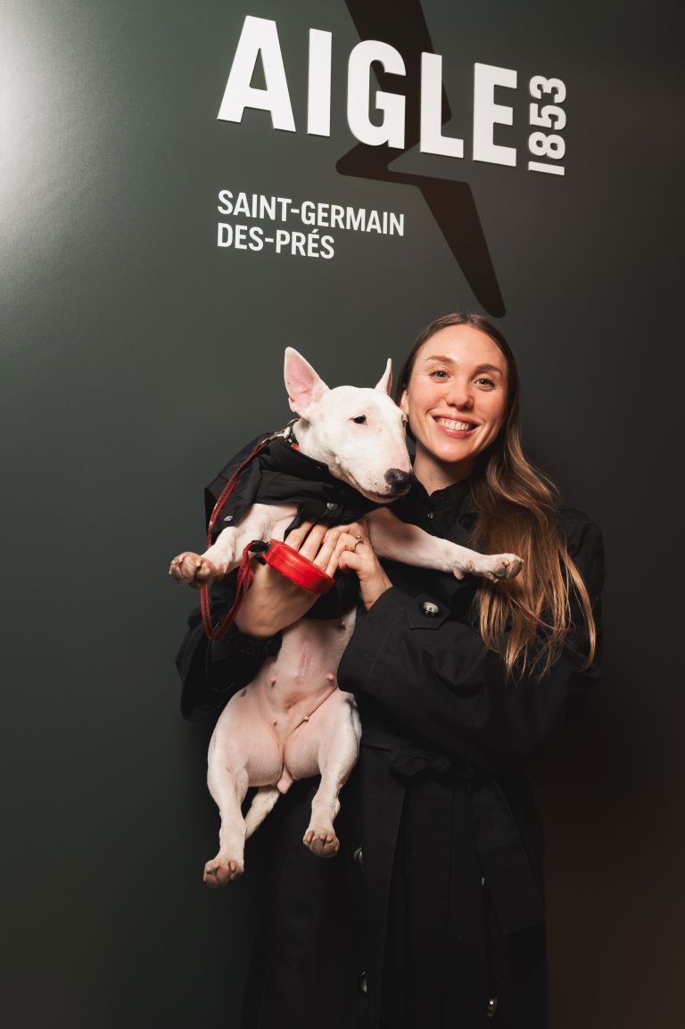  - Aigle dévoile sa collection chien dans sa boutique de Saint Germain des Prés rénovée