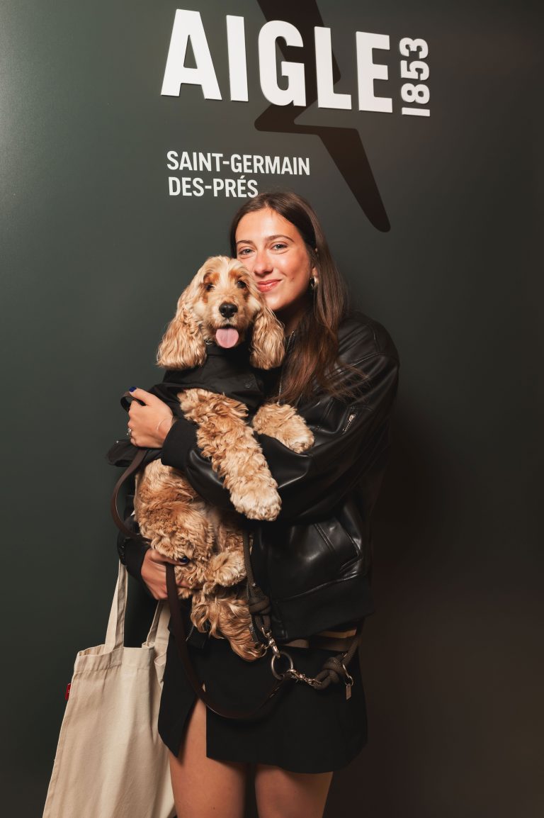  - Aigle dévoile sa collection chien dans sa boutique de Saint Germain des Prés rénovée