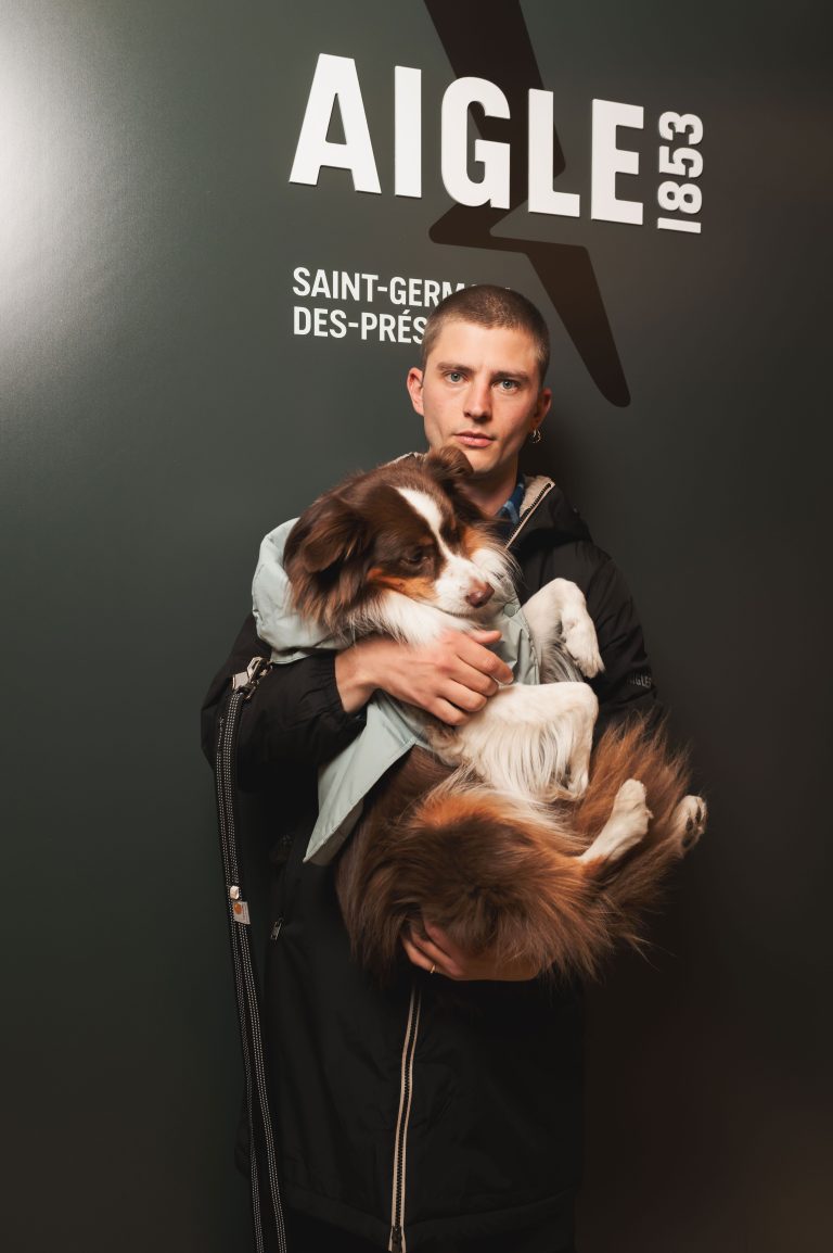  - Aigle dévoile sa collection chien dans sa boutique de Saint Germain des Prés rénovée