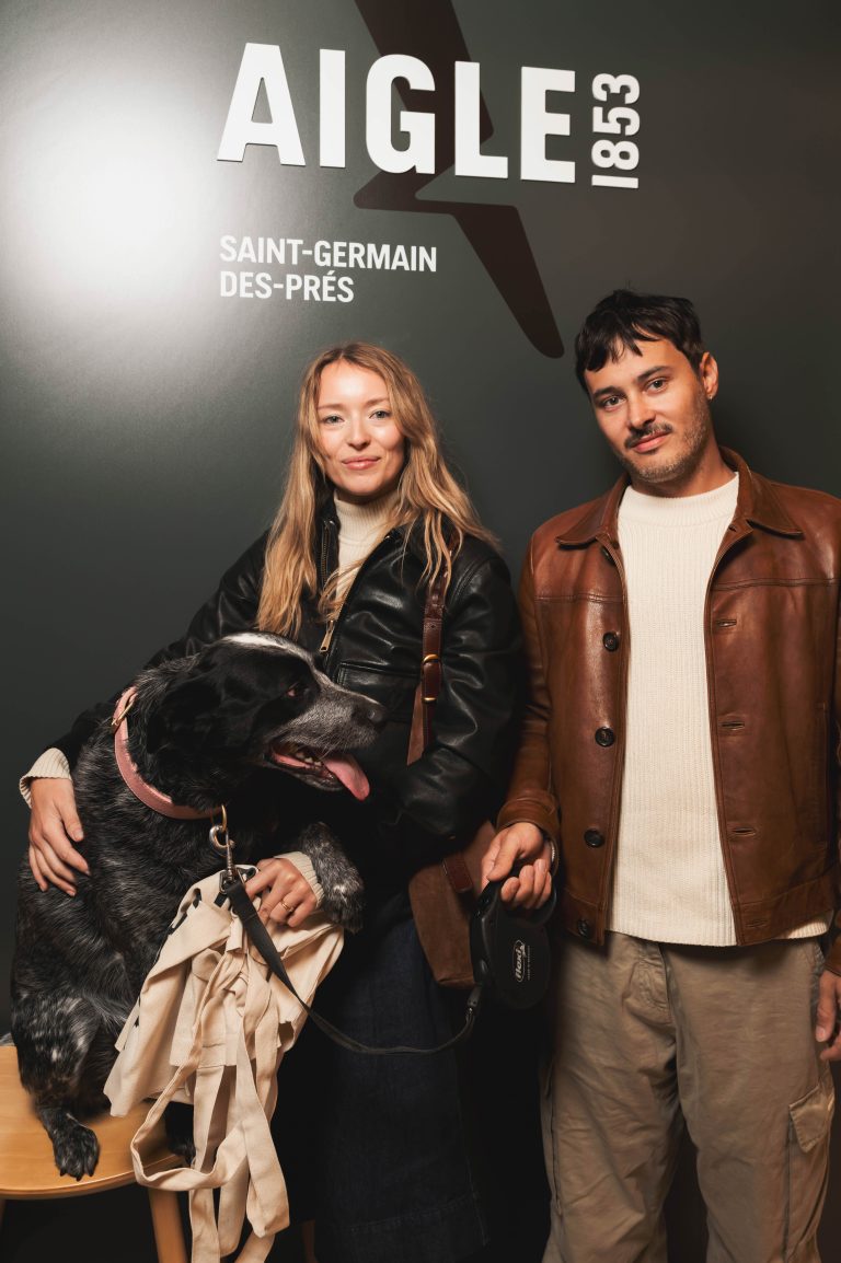  - Aigle dévoile sa collection chien dans sa boutique de Saint Germain des Prés rénovée