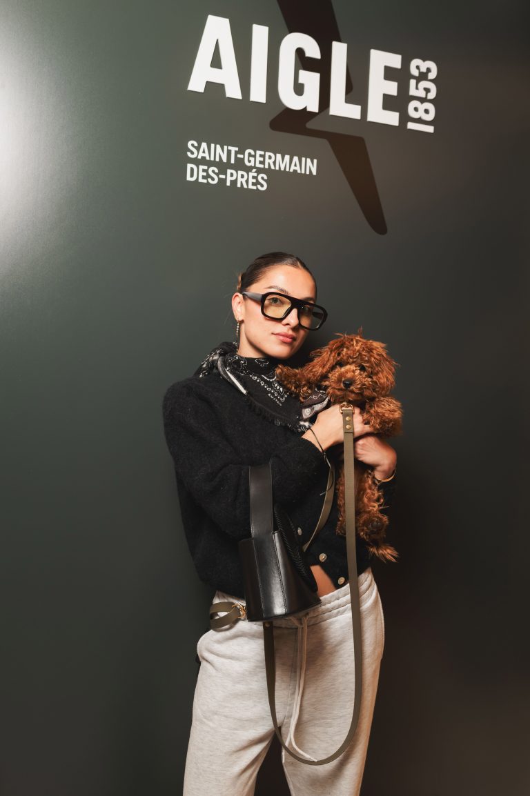  - Aigle dévoile sa collection chien dans sa boutique de Saint Germain des Prés rénovée