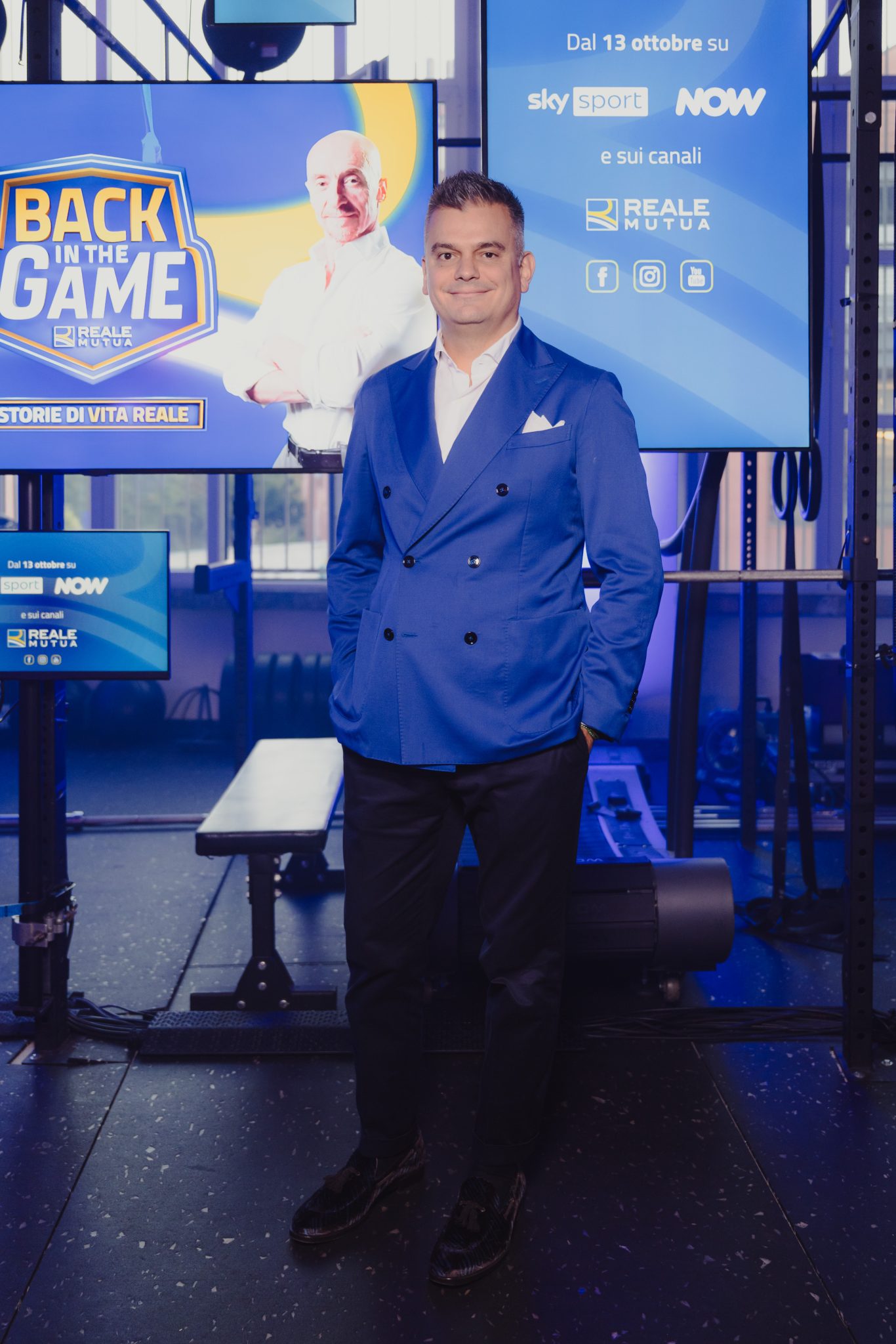  - Reale Mutua and Jury Chechi Celebrate the Launch of “Back in the Game” with a Milanese Cocktail