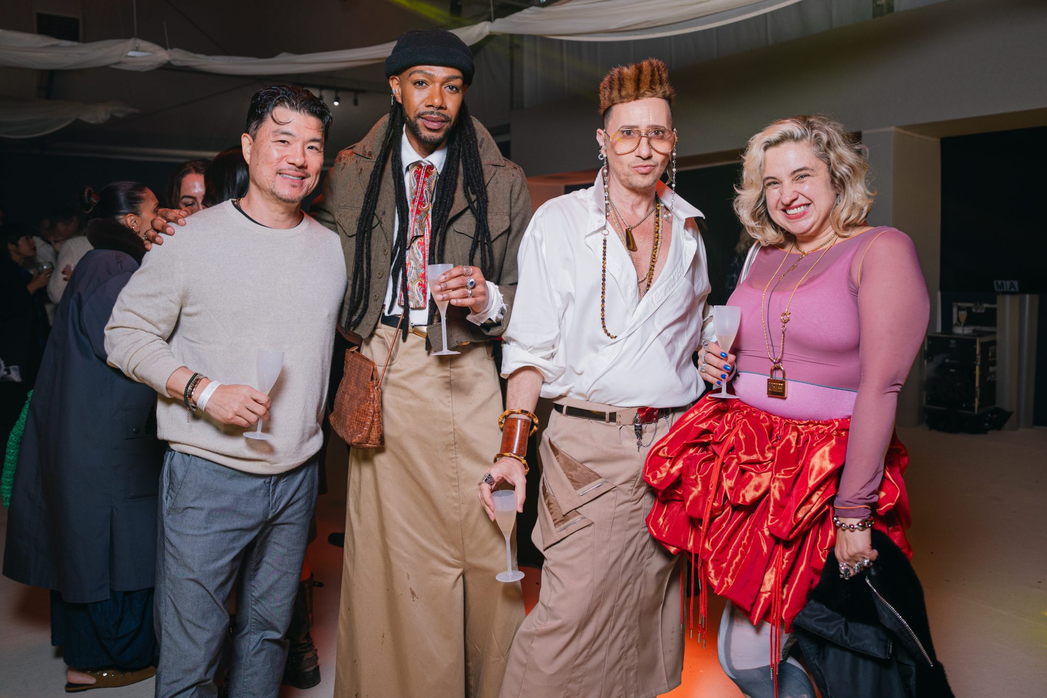  - The RUN x ANDAM Showroom Opening Cocktail Party at the Tuileries Garden