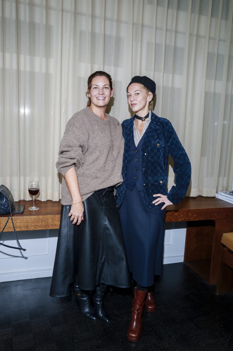  - Gérard Darel et Joséphine de La Baume organisent le dîner de lancement Interlope à Londres