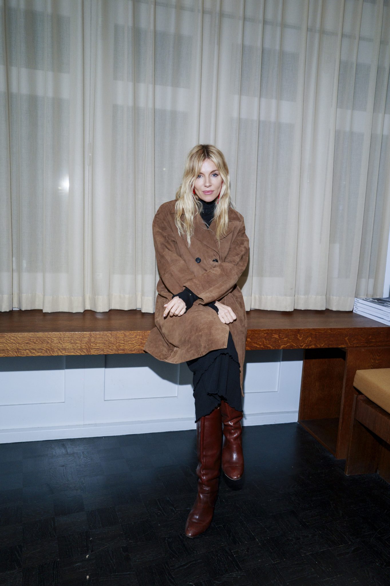  - Gérard Darel and Joséphine de La Baume Host INTERLOPE’s Launch Dinner in London